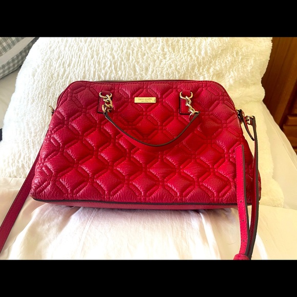 Kate spade red purse - Picture 1 of 2